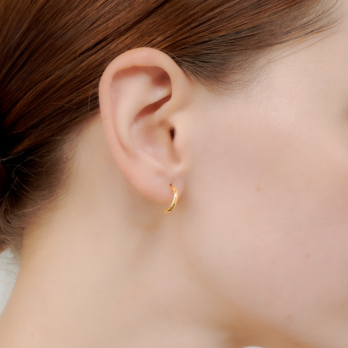 holiday】ナチュラルラインピアス gold – h..Online Store