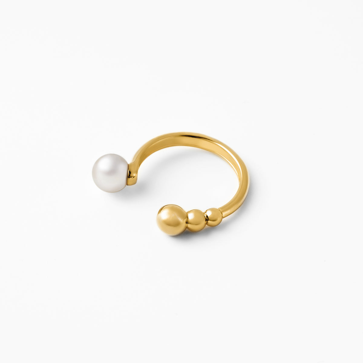 bubble】バブル＆パールフリーサイズリング gold – h..Online Store