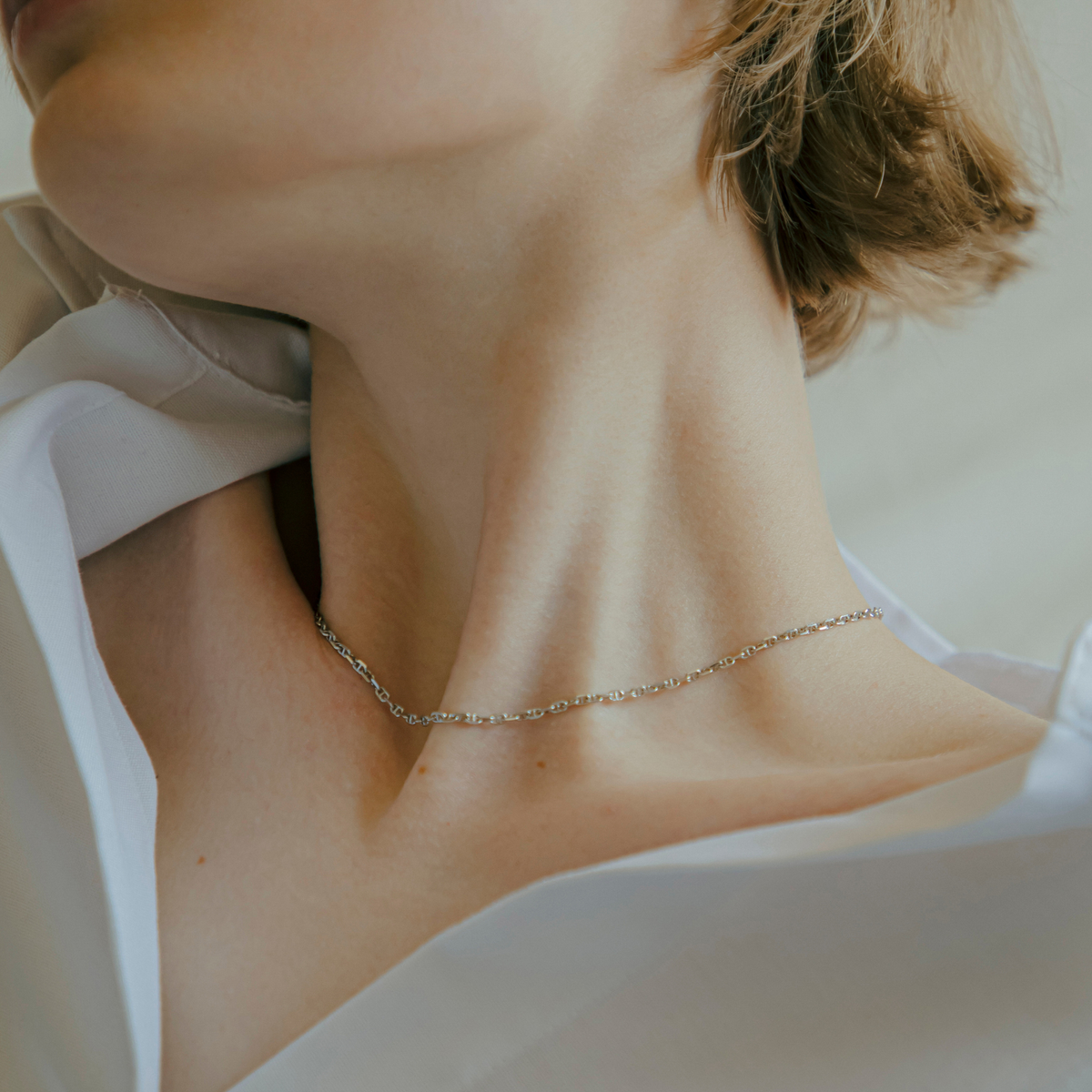 CH collection】ロロマリーナチェーンネックレス-S silver – h CH collection】ロロマリーナチェーンネックレス-S silver – h