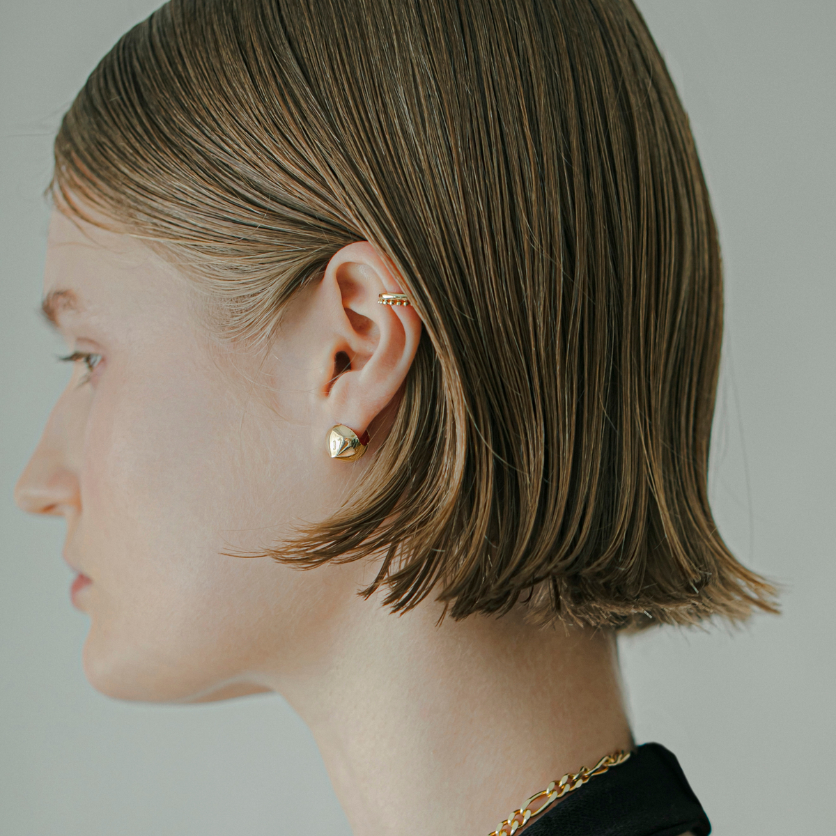 hawfinch】クチバシボールピアス gold – h..Online Store