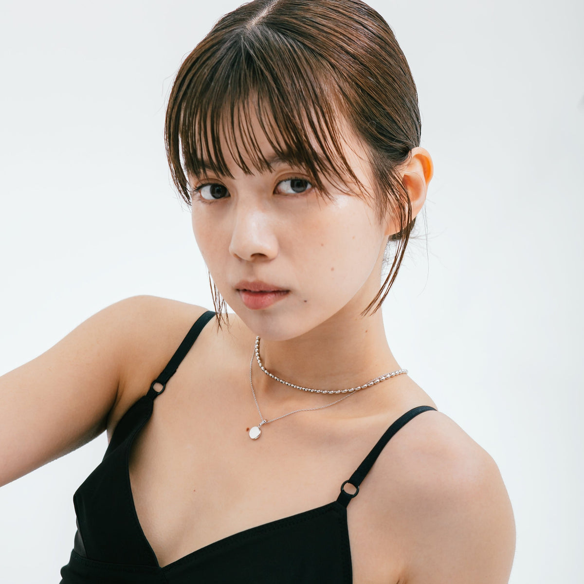 CH collection】オーバルボールチェーンネックレス silver – h..Online 