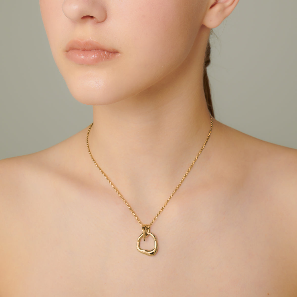 hang】ラフシェイプネックレス gold – h..Online Store