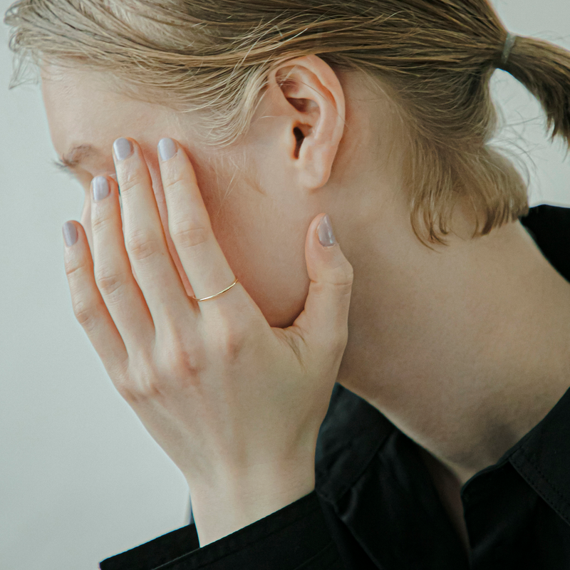 [K10]【true】ゴールドラインリング1.1㎜