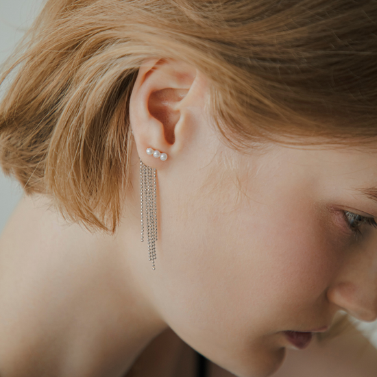 link】シャンデリアチェーンピアス silver – h..Online Store link】シャンデリアチェーンピアス silver – h..Online Store