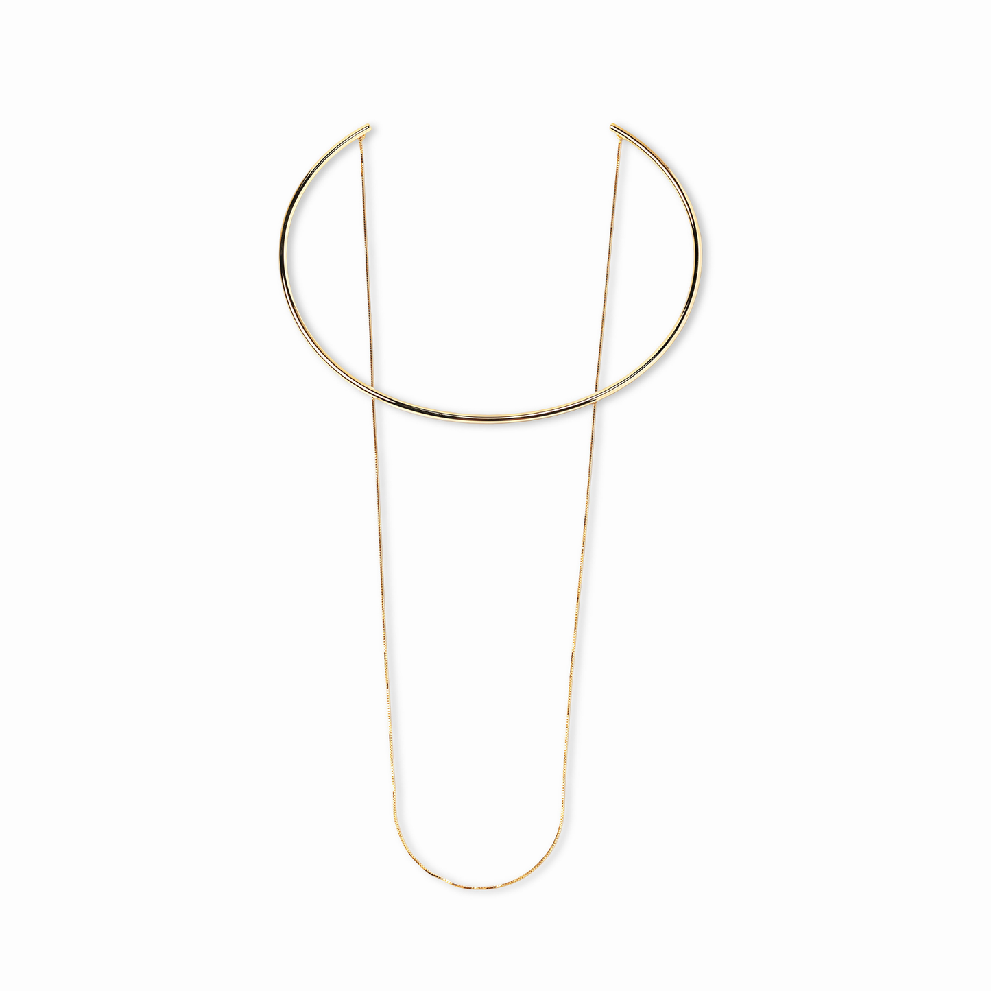 【anchor】チェーンネックカフ2.5mm gold