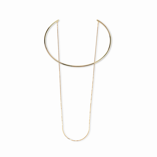 【anchor】チェーンネックカフ2.5mm gold