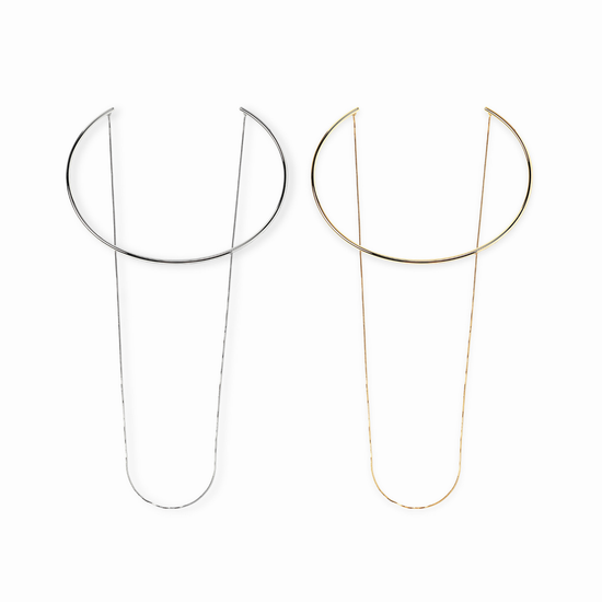 【anchor】チェーンネックカフ2.5mm gold