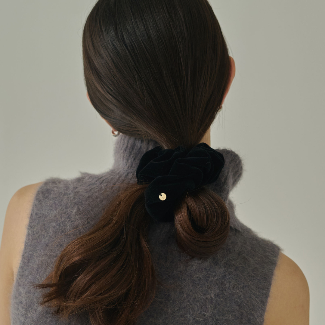 [Birthstone] [fav] Stone &amp; Pearl Ear Cuff Gold