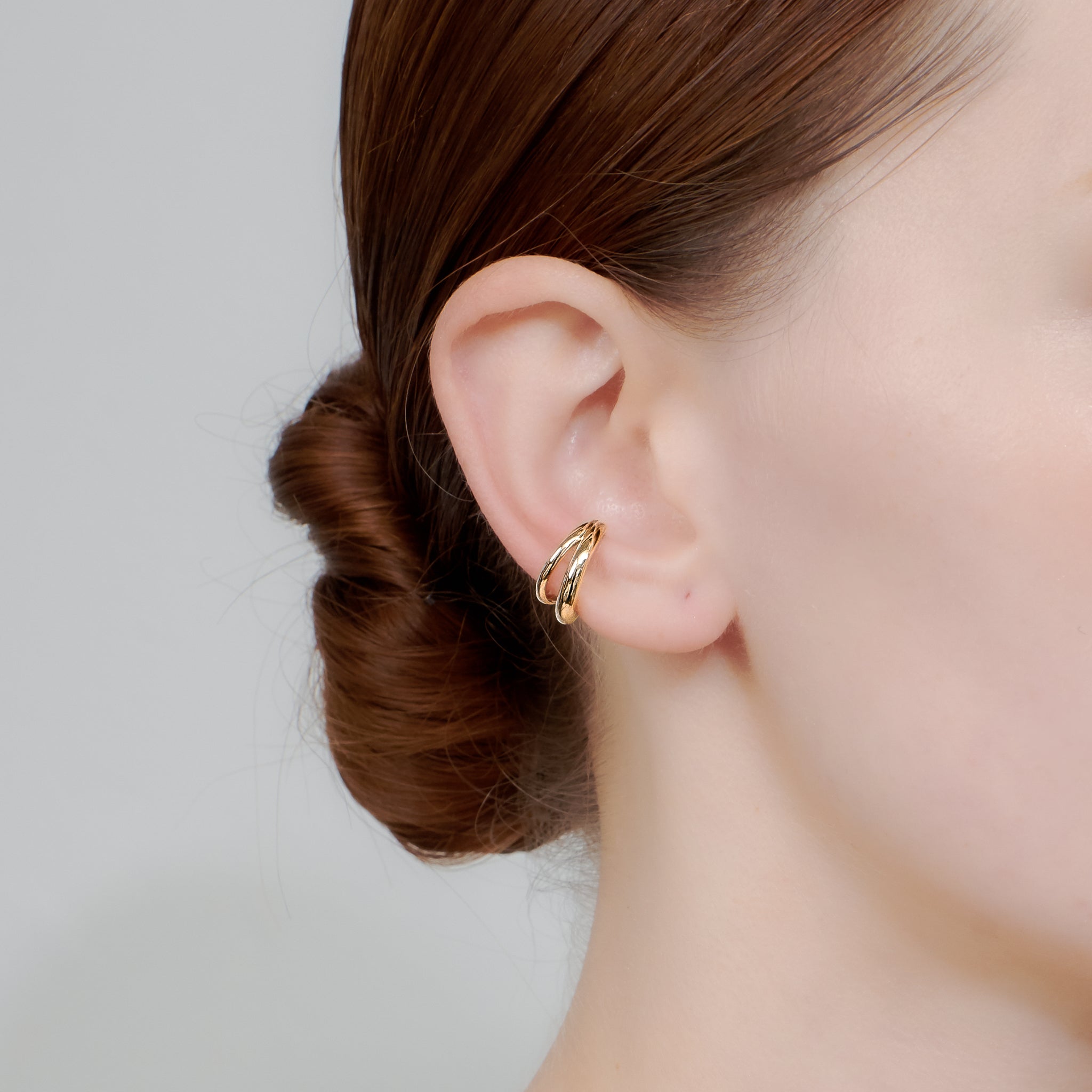 【humus】デュオラインイヤーカフgold – h..Online Store