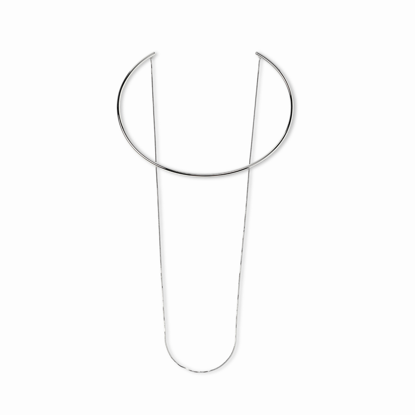 【anchor】チェーンネックカフ2.5mm silver