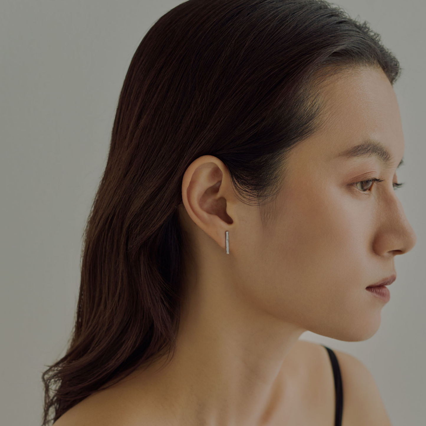 【hit】ラフバーピアス silver