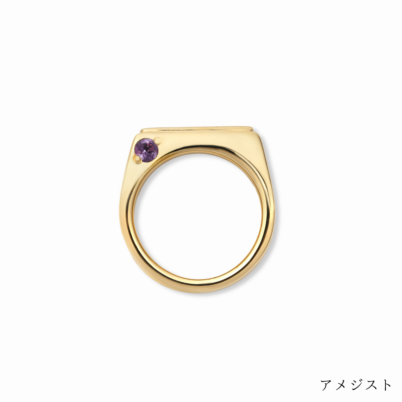 [Birthstone] [fav] Stone &amp; Pearl Ear Cuff Gold