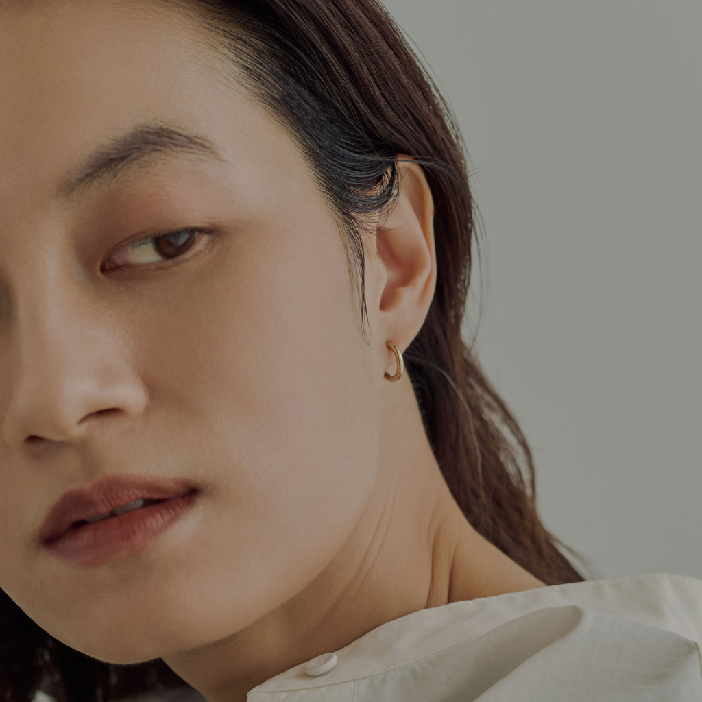 hug】シンプルフープピアス gold – h..Online Store