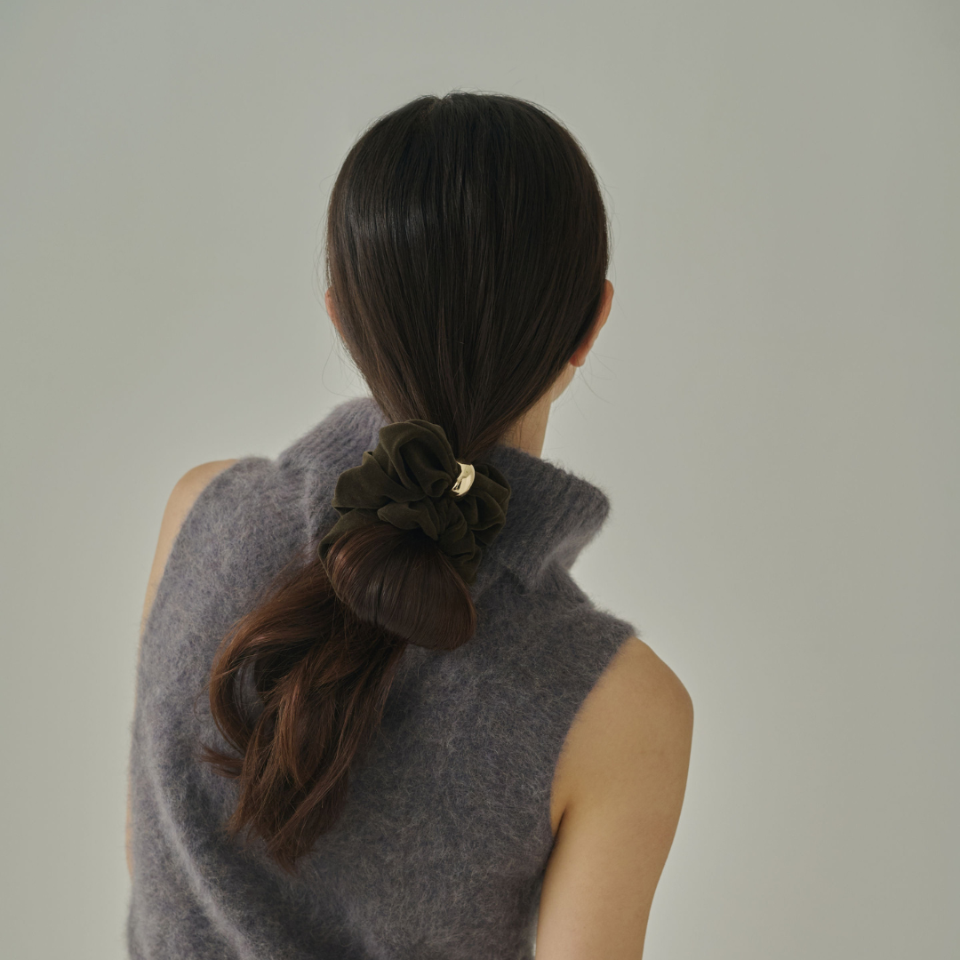 [Birthstone] [fav] Stone &amp; Pearl Ear Cuff Gold
