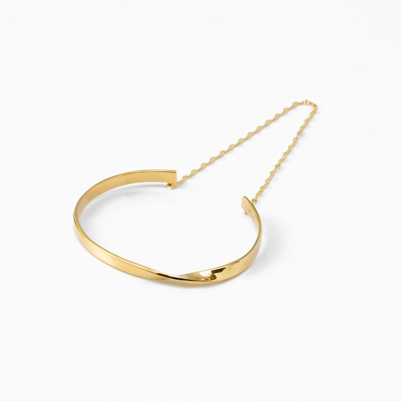 【link】エクレアチェーン＆バングル gold