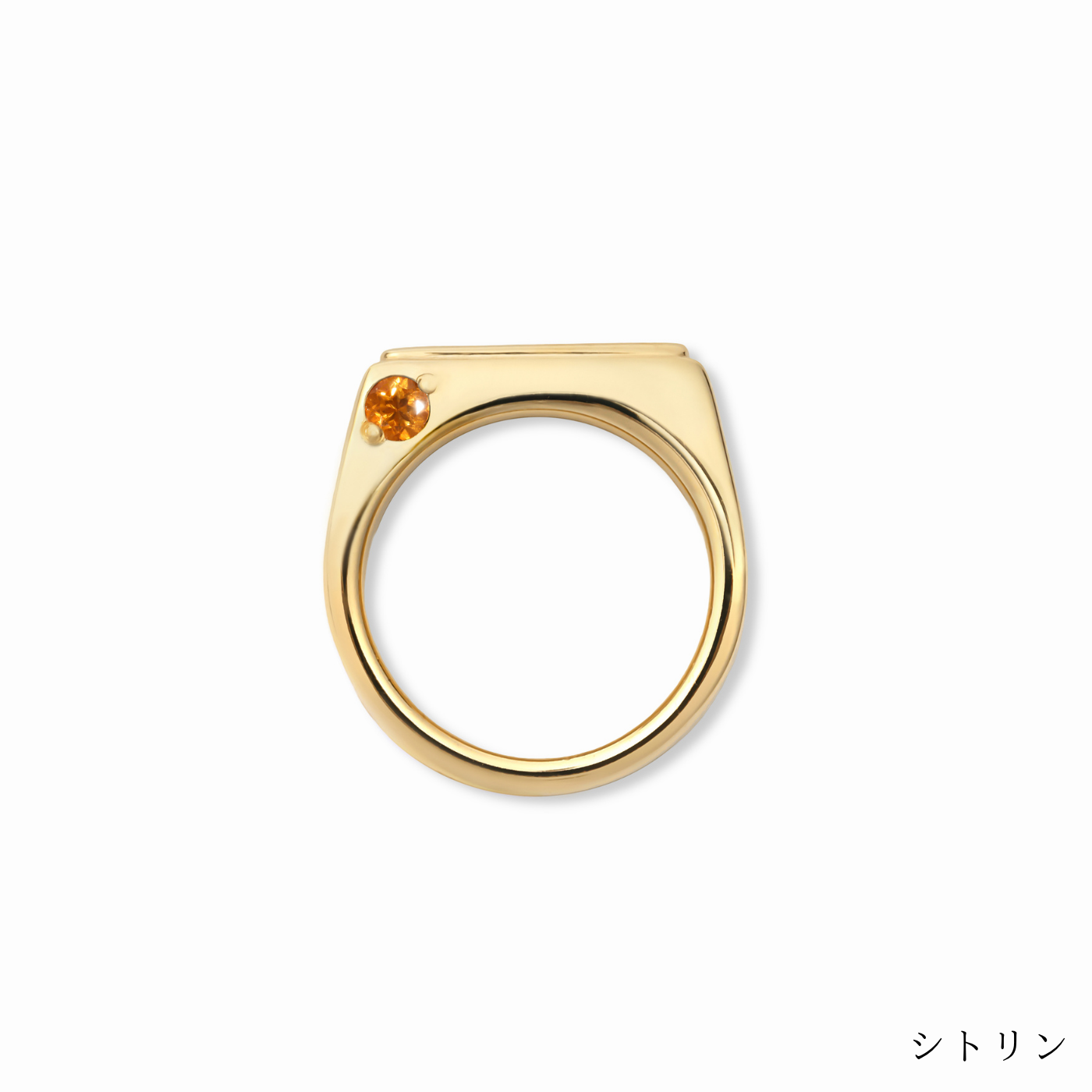 [Birthstone] [fav] Stone &amp; Pearl Ear Cuff Gold