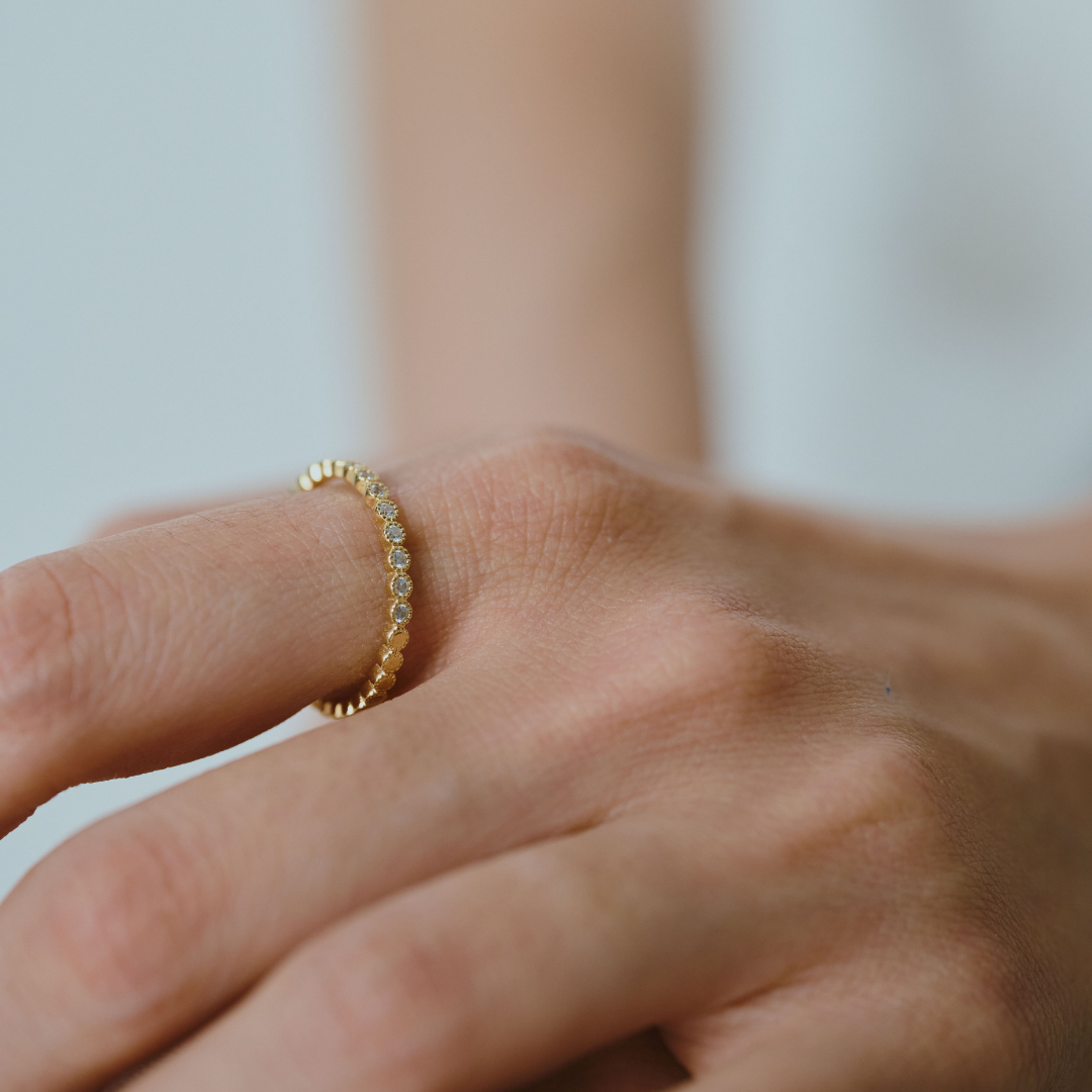 【bonbon】プティエタニティメレリング gold