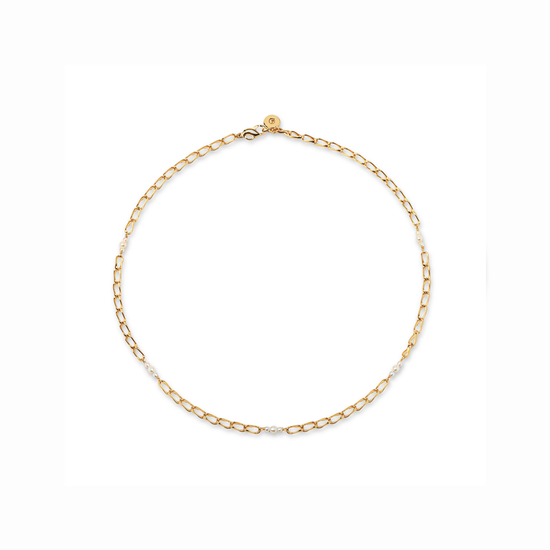 【anchor】ステーションパールチョーカー gold