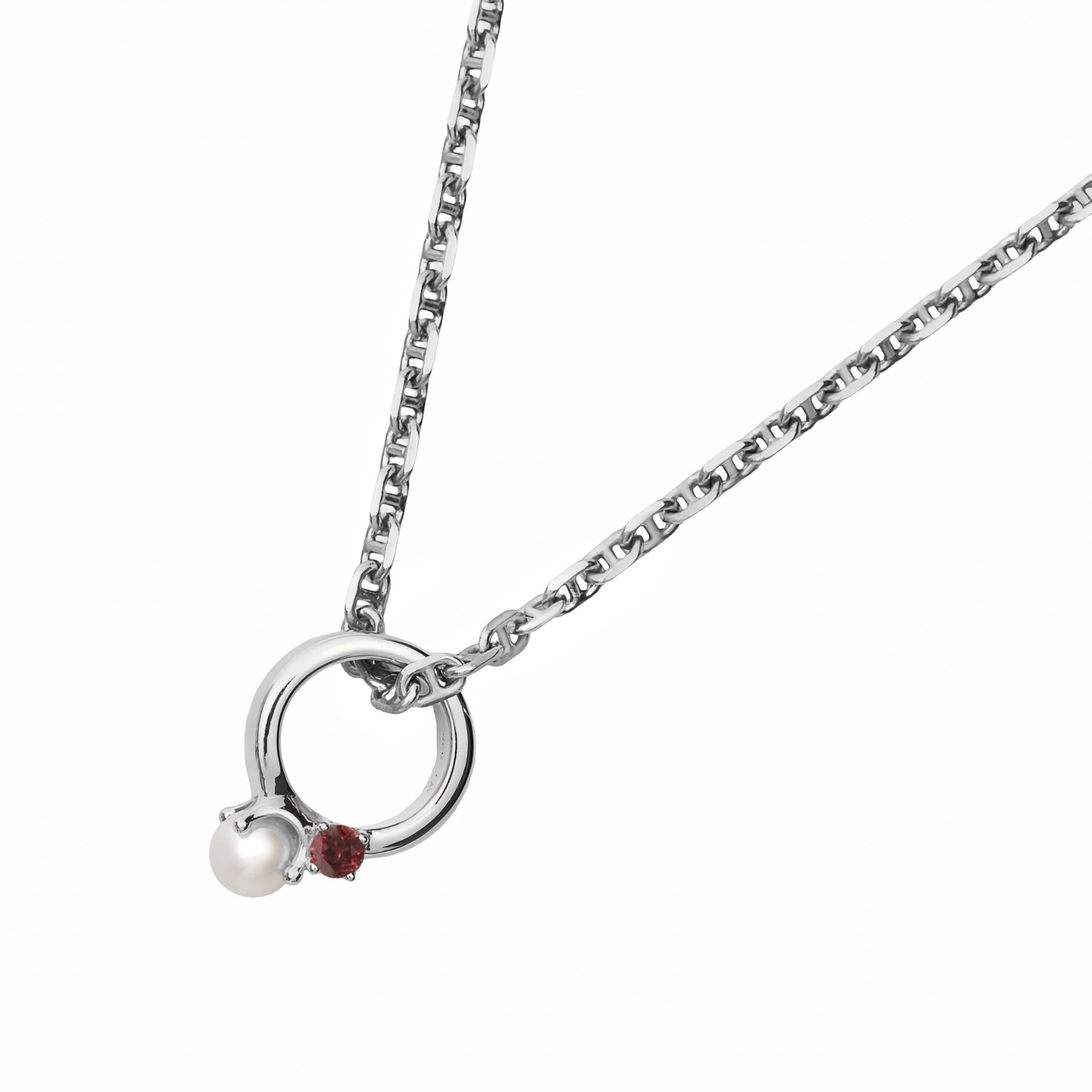 [誕生石]【baby Ring】パールベビーリング silver (受注商品)