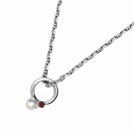 [誕生石]【baby Ring】パールベビーリング silver (受注商品)