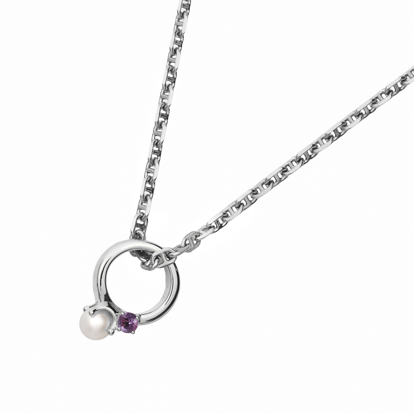 [誕生石]【baby Ring】パールベビーリング silver (受注商品)