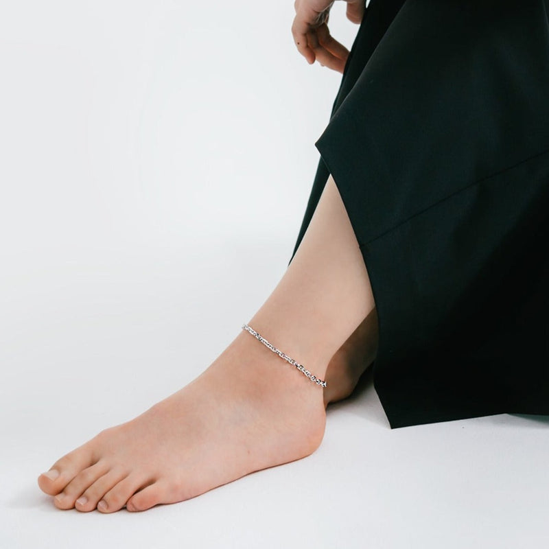 【CH collection】ロロマリーナチェーンアンクレット silver