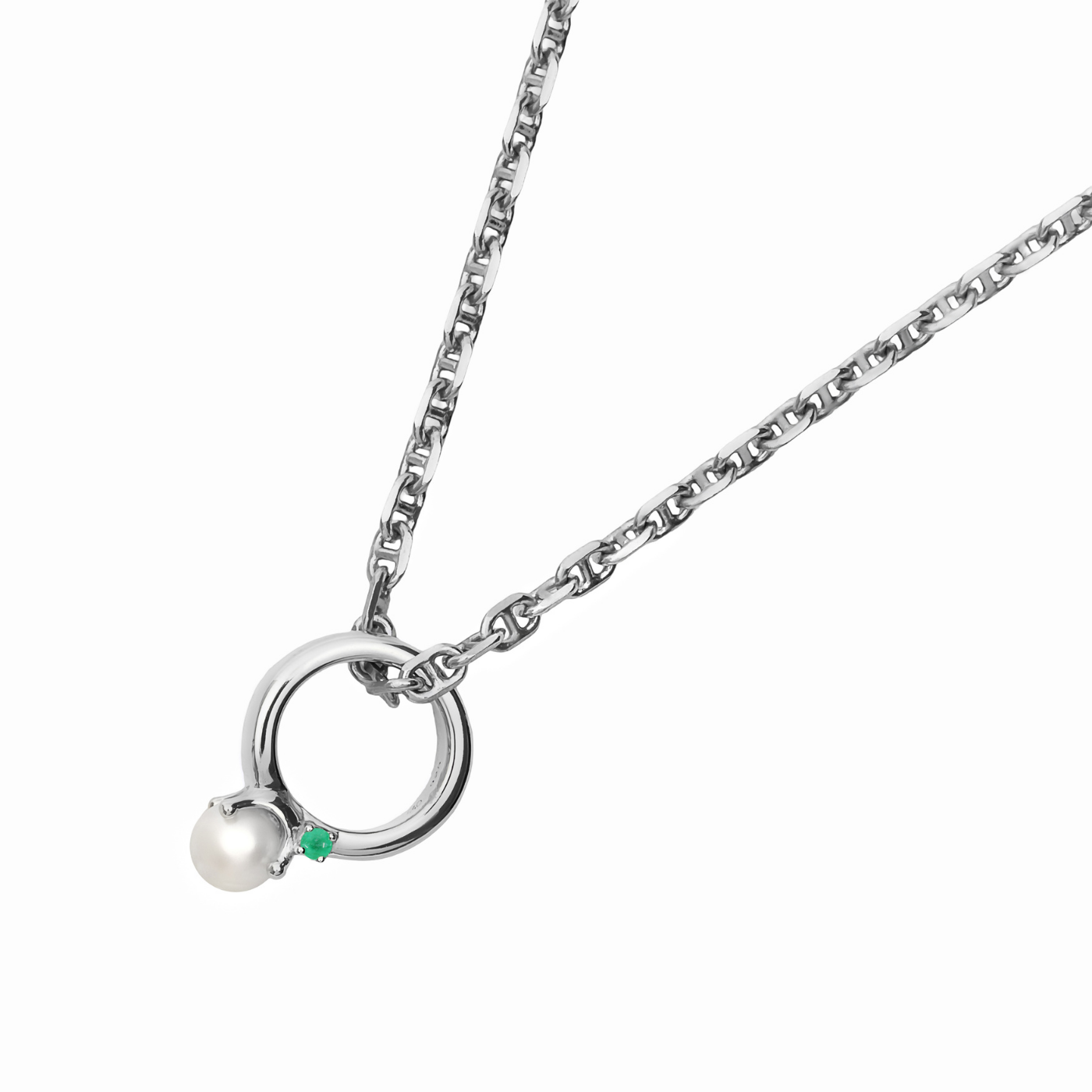 [誕生石]【baby Ring】パールベビーリング silver (受注商品)