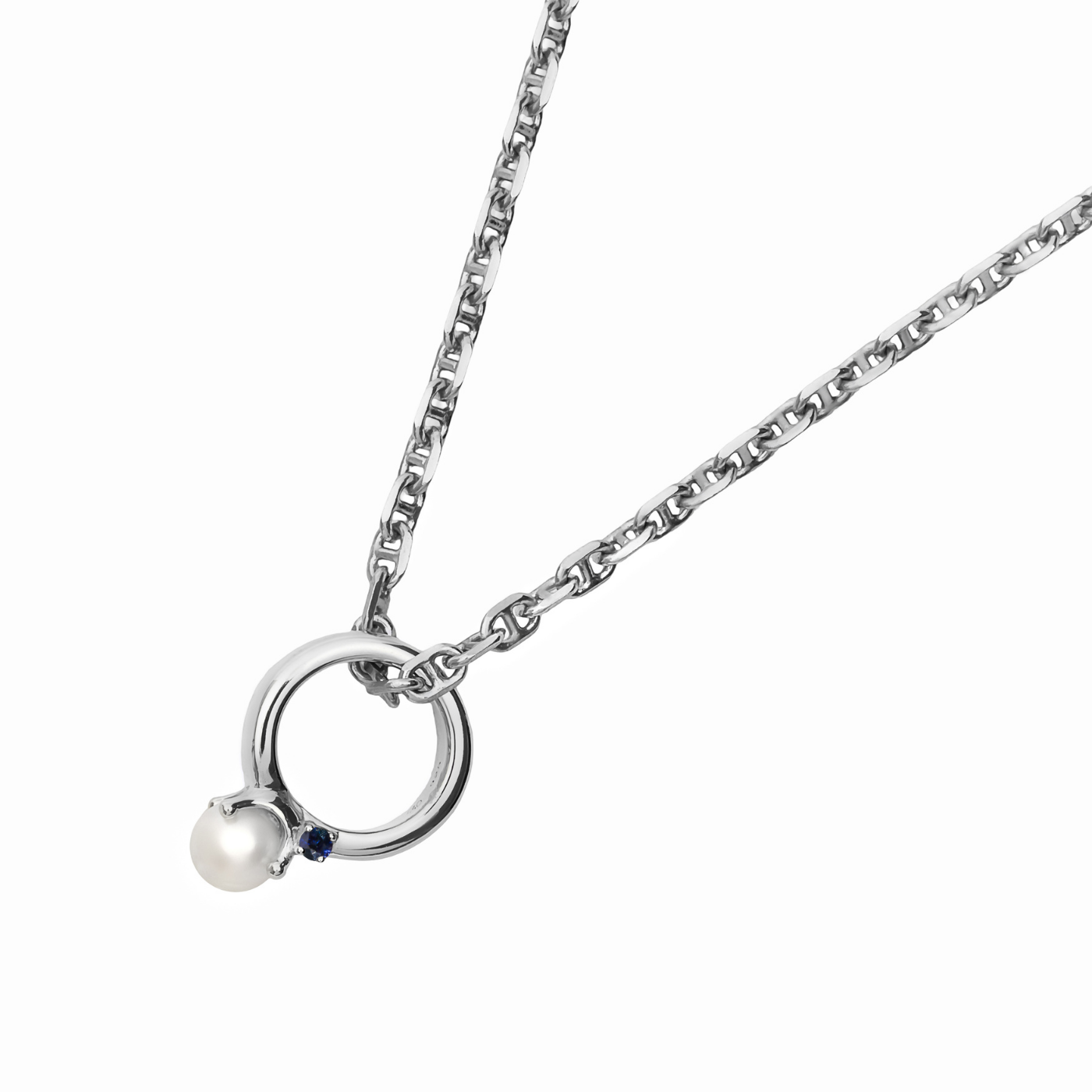 [誕生石]【baby Ring】パールベビーリング silver (受注商品)