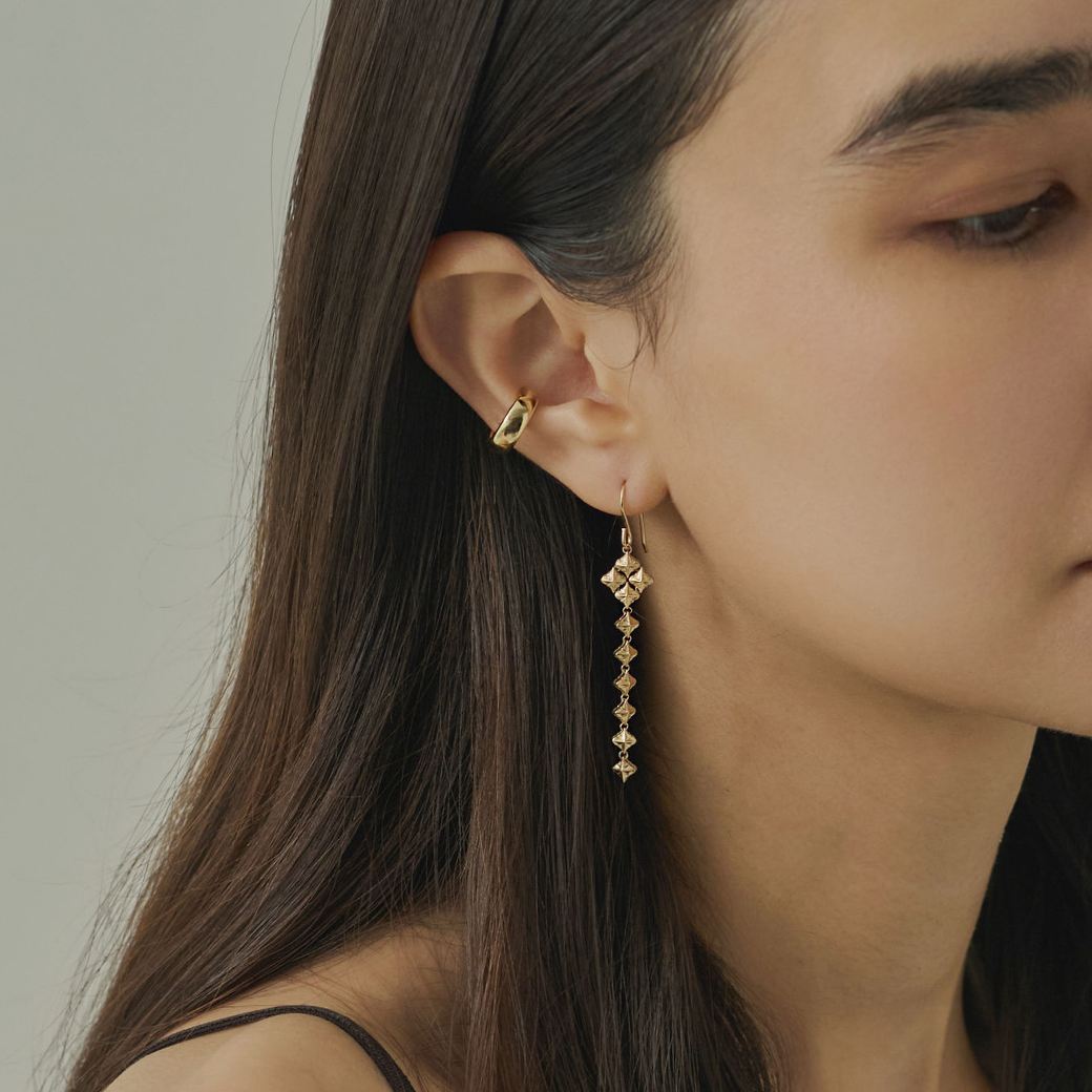 【riad】ロングモロッカンピアス gold