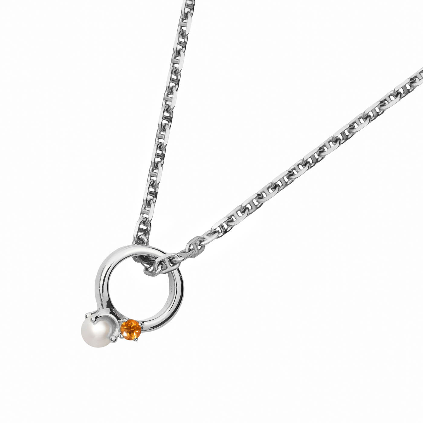 [誕生石]【baby Ring】パールベビーリング silver (受注商品)