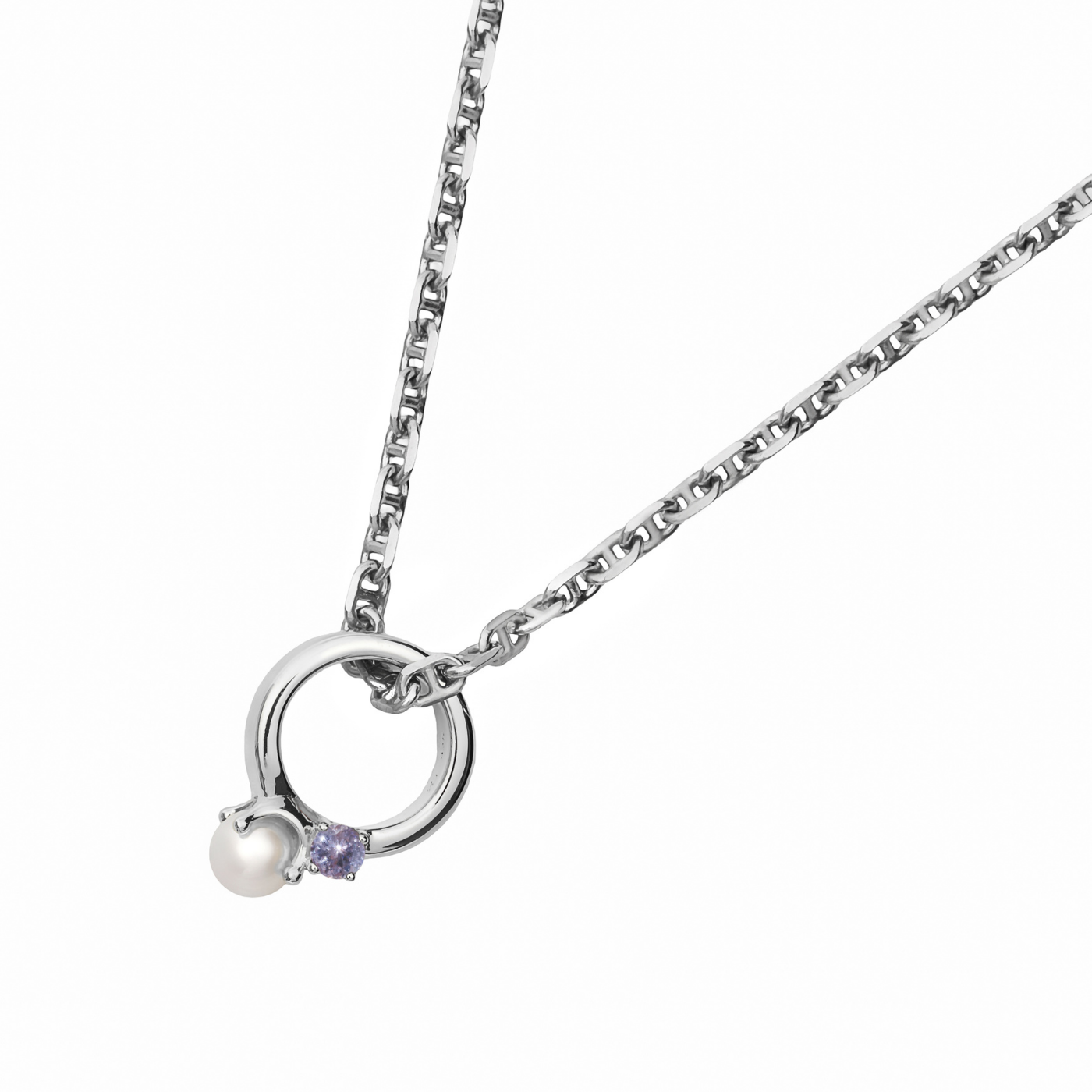 [誕生石]【baby Ring】パールベビーリング silver (受注商品)