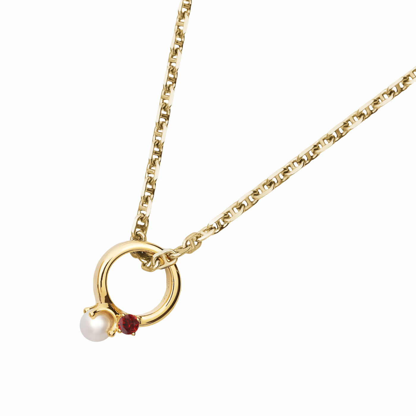 [誕生石]【baby Ring】パールベビーリング gold (受注商品)