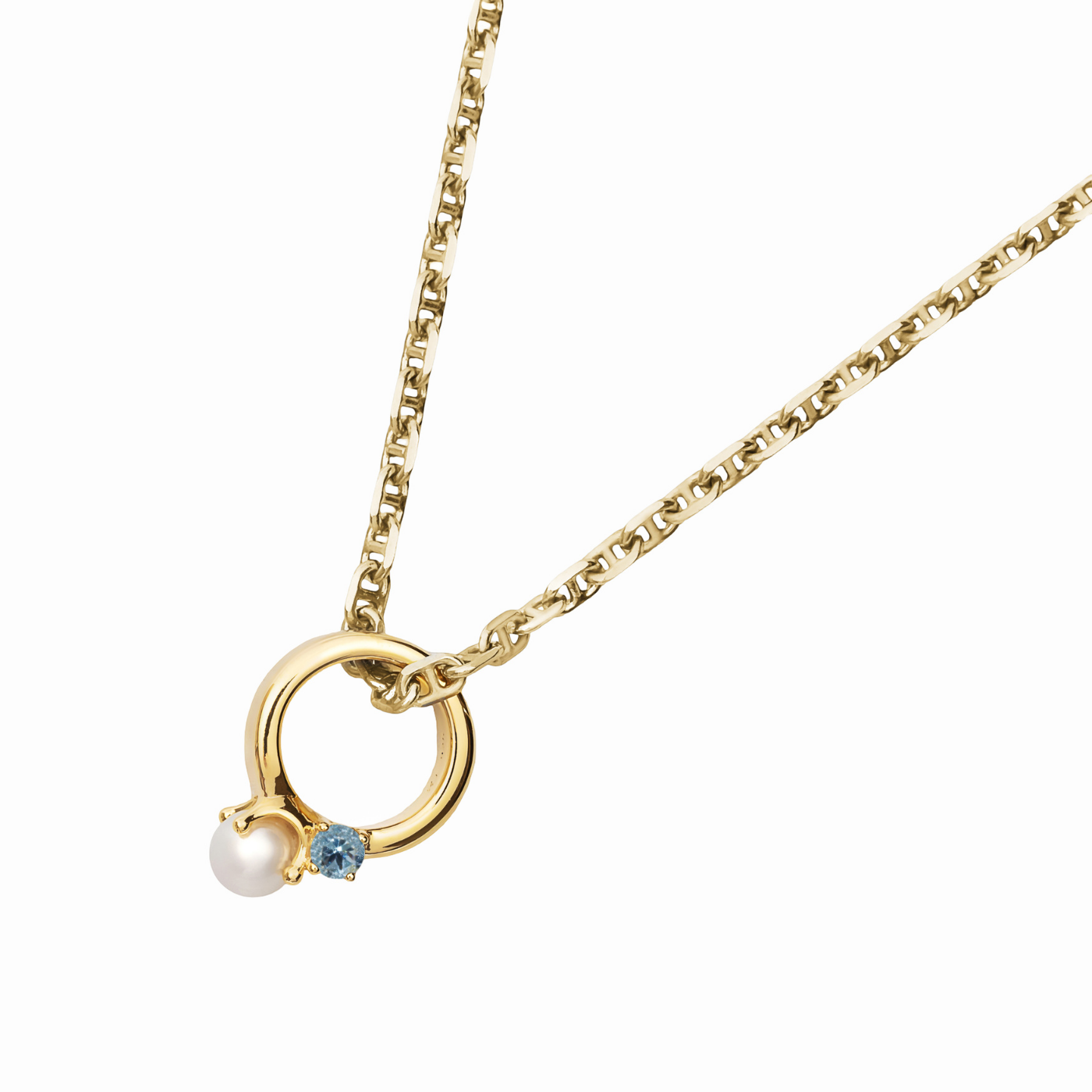 [誕生石]【baby Ring】パールベビーリング gold (受注商品)