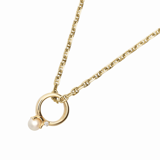 [誕生石]【baby Ring】パールベビーリング gold (受注商品)