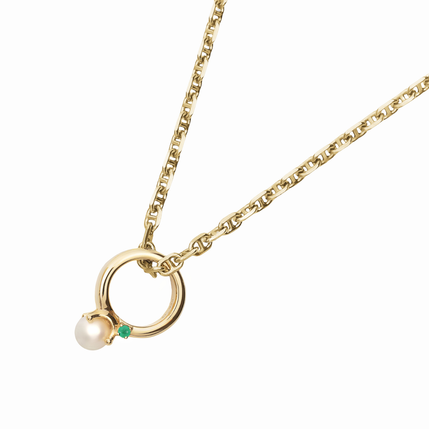 [誕生石]【baby Ring】パールベビーリング gold (受注商品)