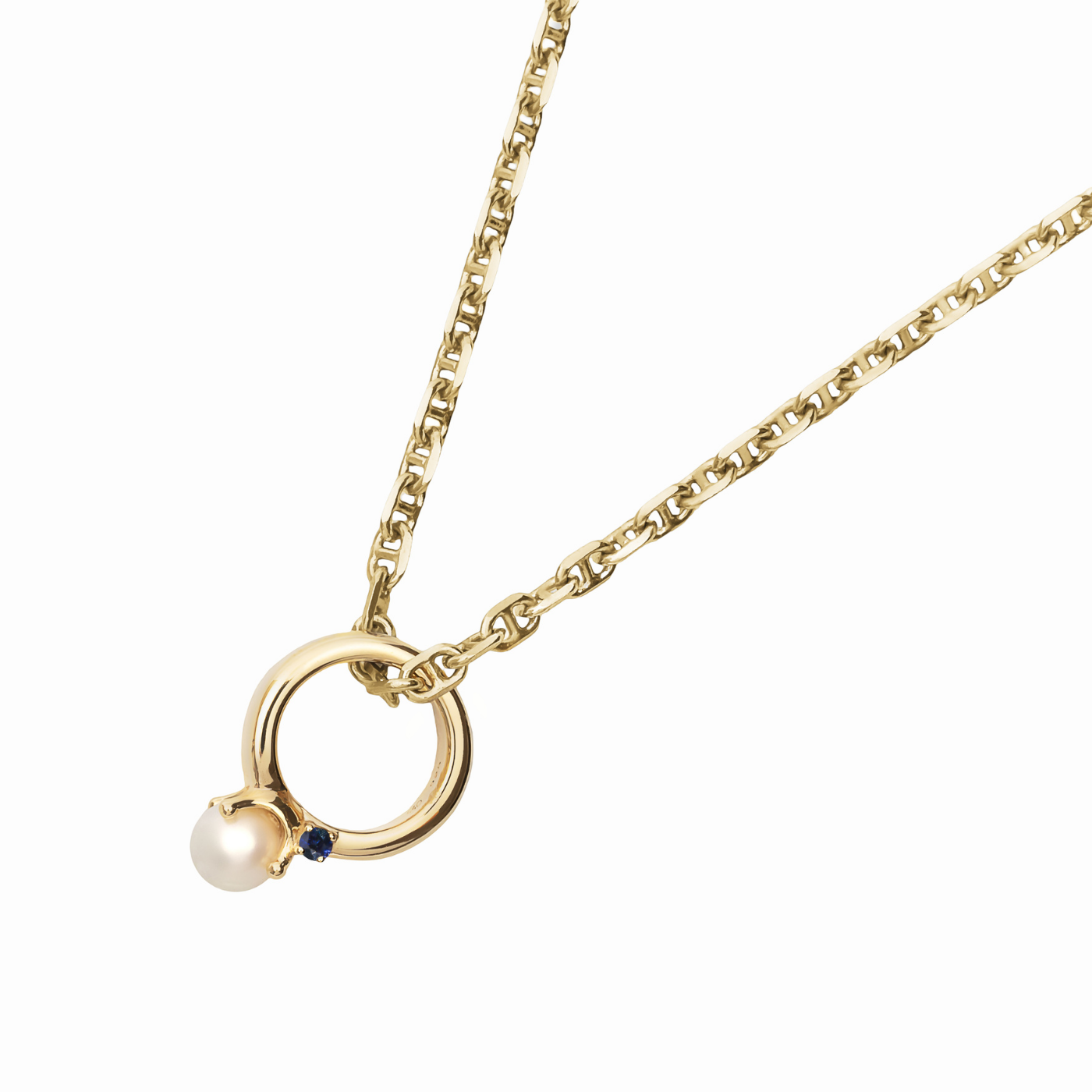 [誕生石]【baby Ring】パールベビーリング gold (受注商品)