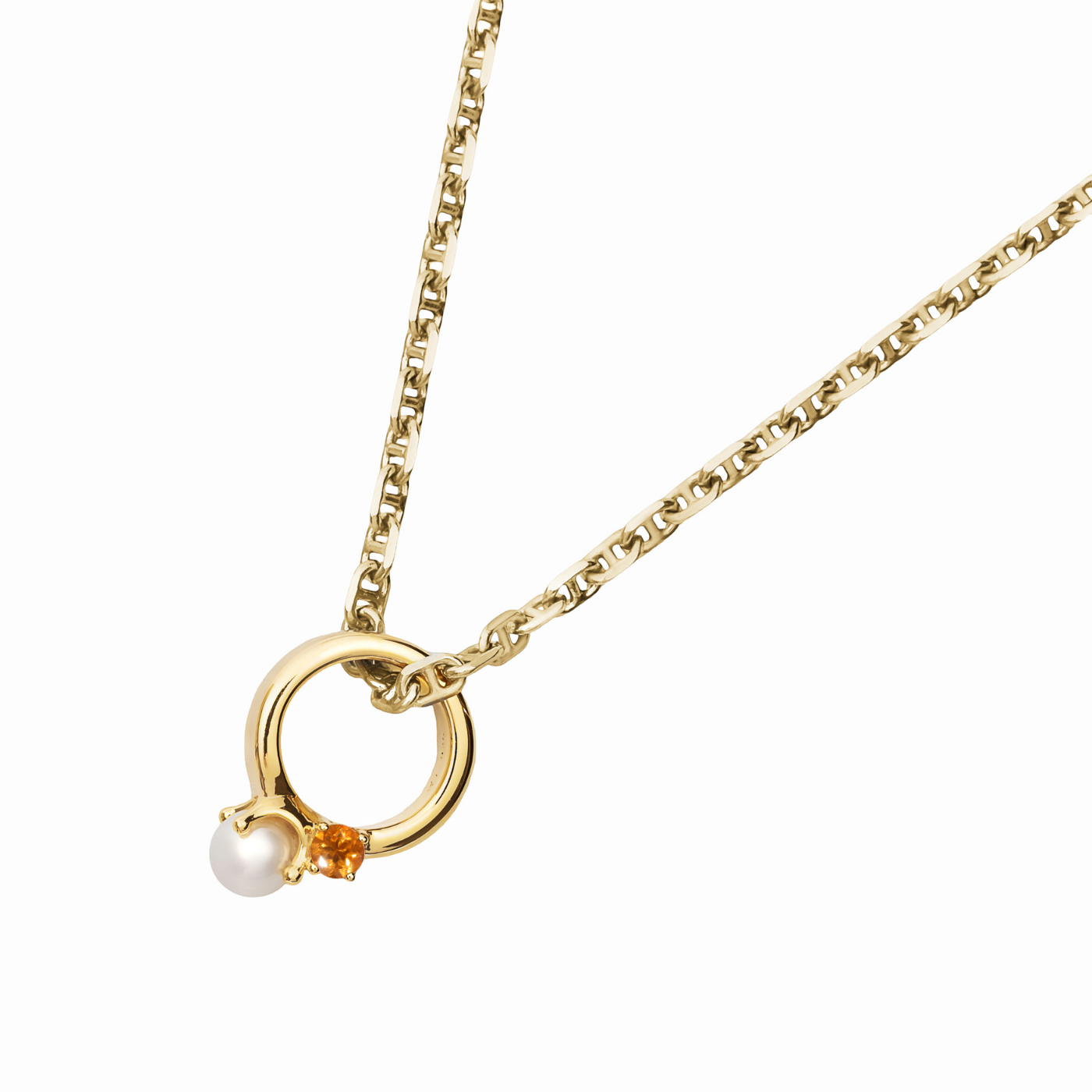 [誕生石]【baby Ring】パールベビーリング gold (受注商品)