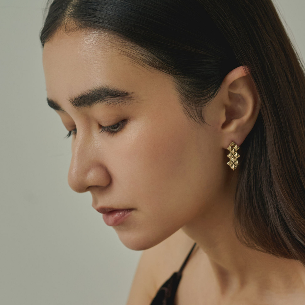 【riad】ミドルモロッカンピアス gold