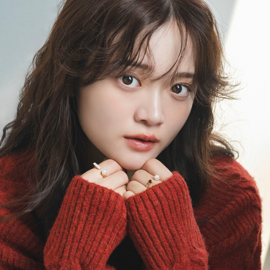 【Karin Takubo × h..】カラーストーンメランジュリング gold