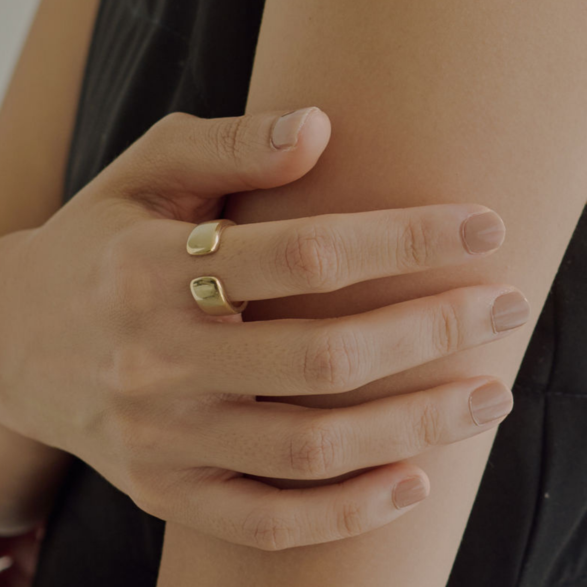 【helm】オープンリング＆カフ2WAY gold