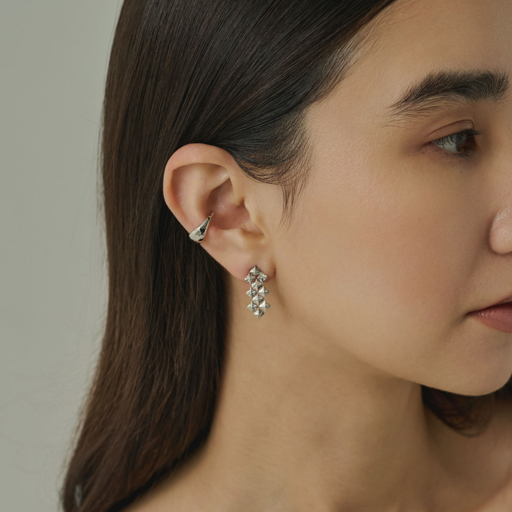 【riad】ミドルモロッカンピアス silver