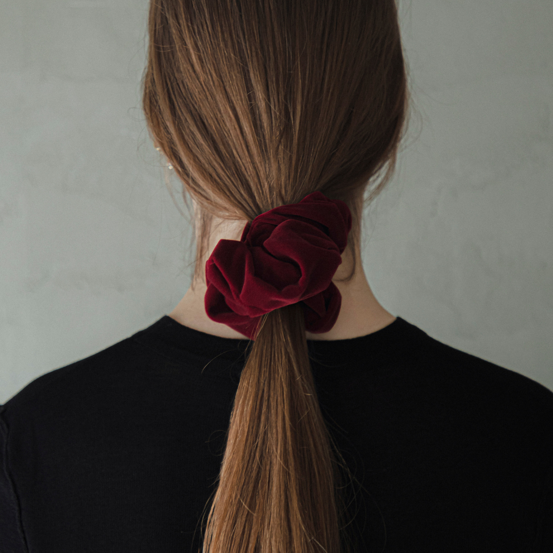 [ノベルティ] h.. velvet scrunchie