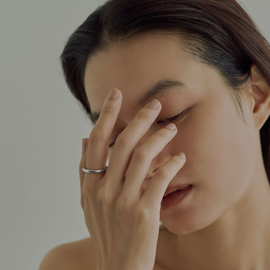 【hope】スムースリング silver