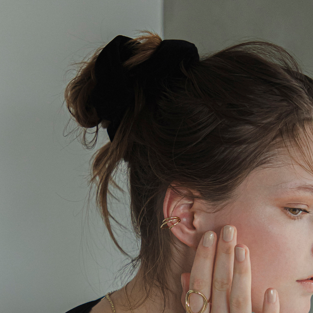 [ノベルティ] h.. velvet scrunchie