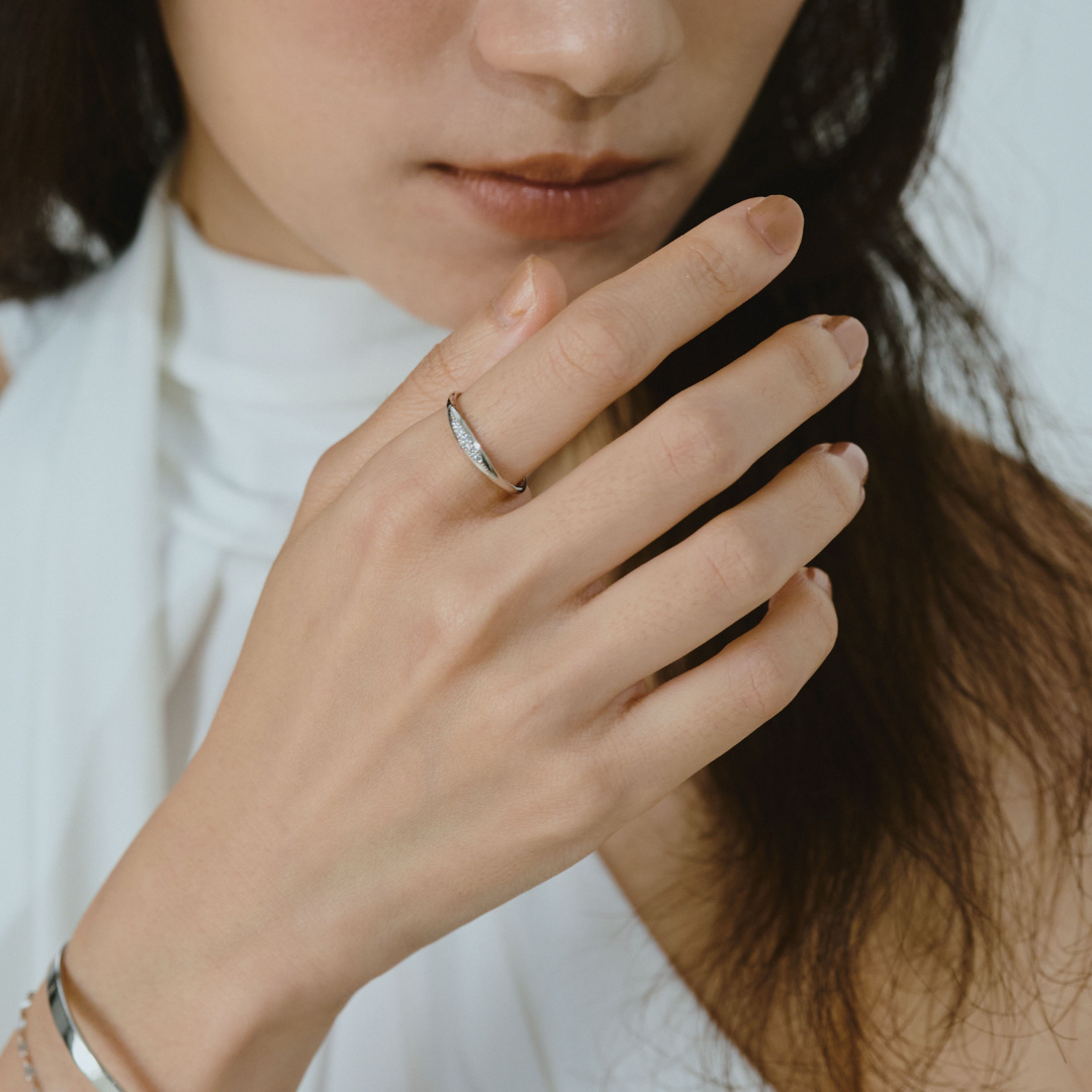 【bonbon】スターダストリング silver