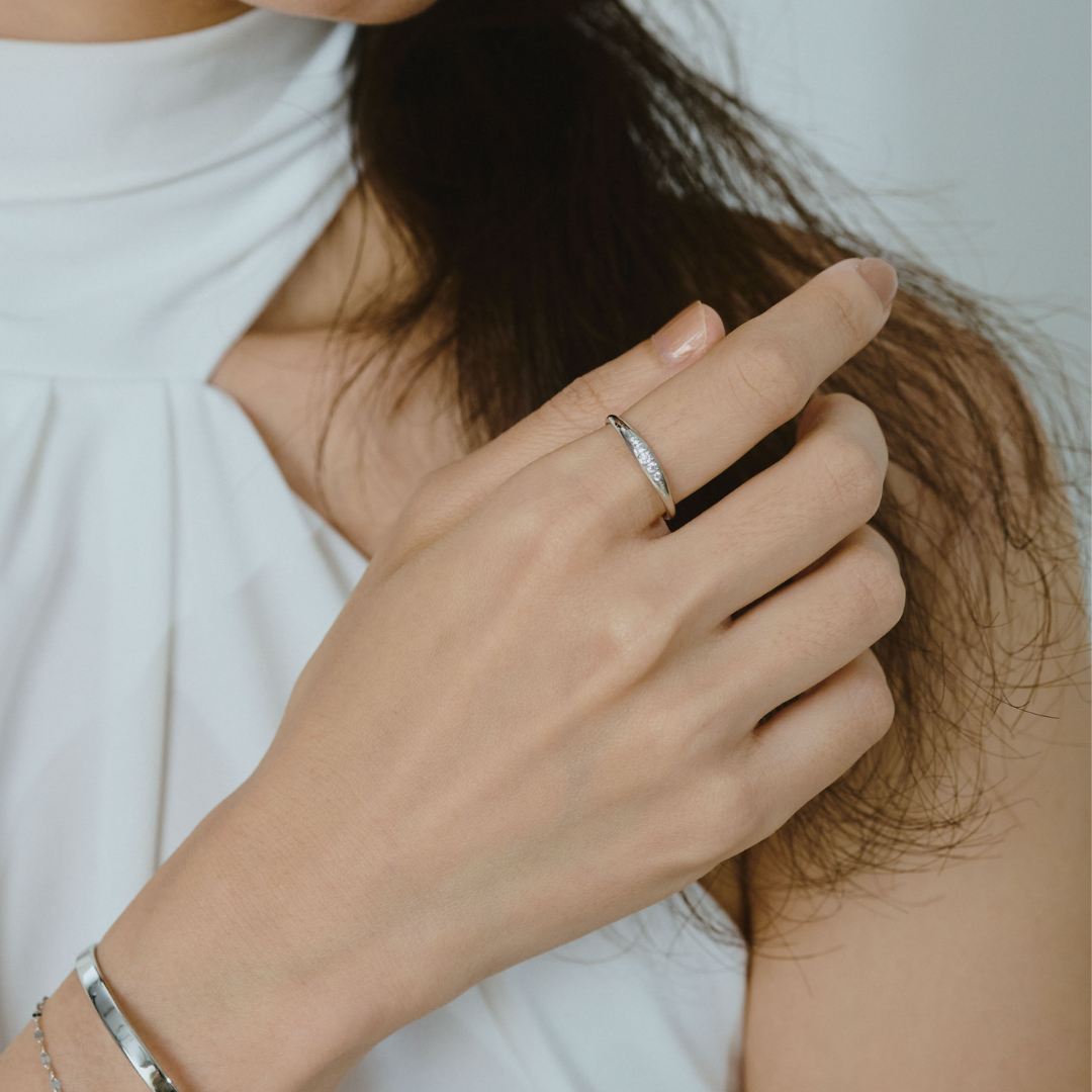 【bonbon】スターダストリング silver