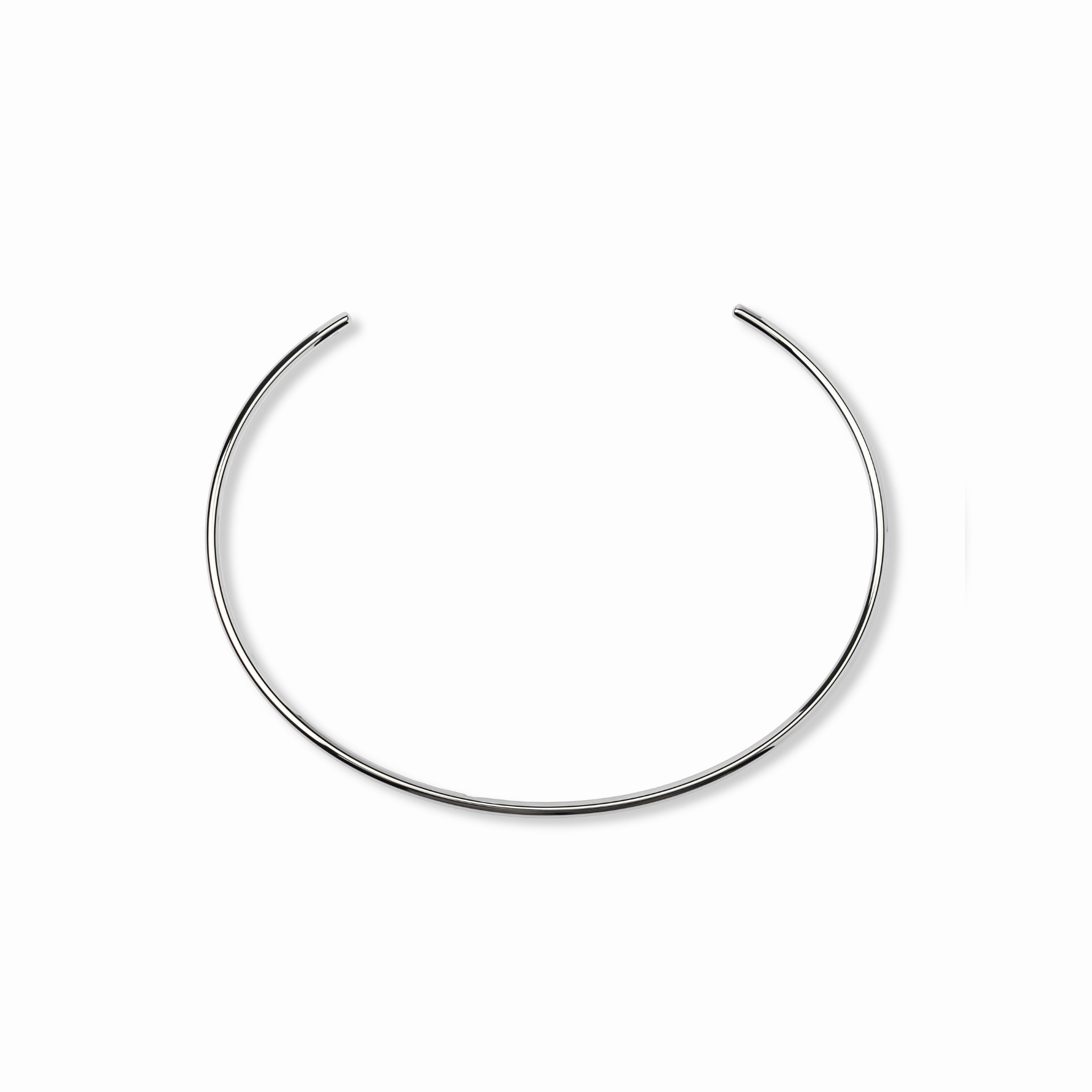 【anchor】スムースネックカフ3.0mm silver