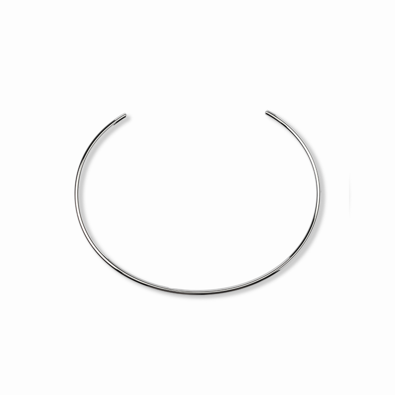 【anchor】スムースネックカフ3.0mm silver
