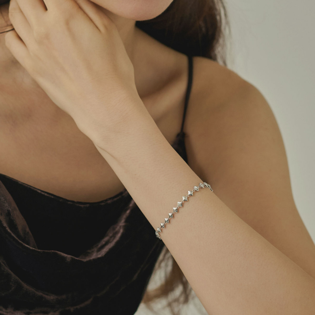 【riad】モロッカンブレスレット silver