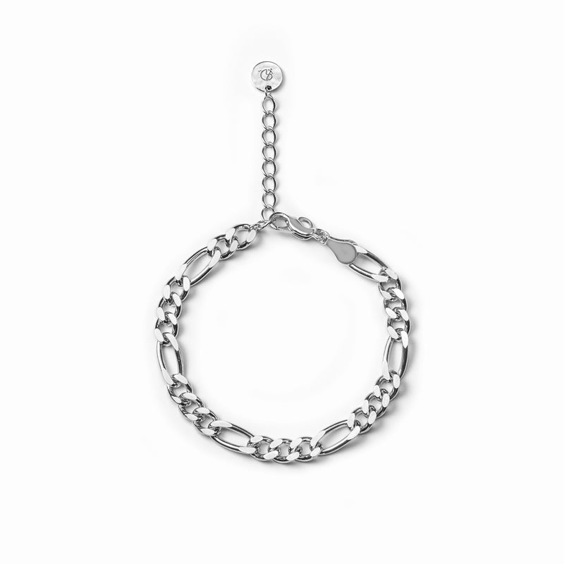 [CH collection] Figaro chain bracelet silver